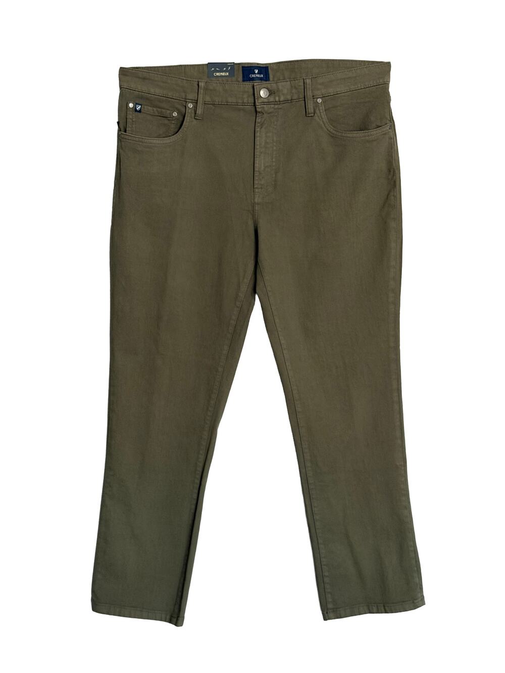 Daniel Cremieux Denim Pants Men's 38"x32" Madison Classic Fit Deep Olive NWT